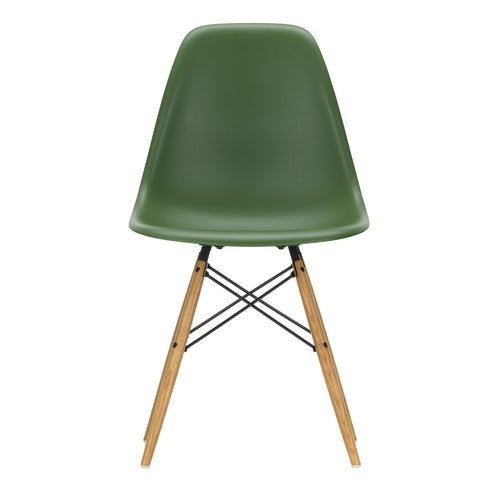 Cadeira Eames em Plástico DSW / Base maple